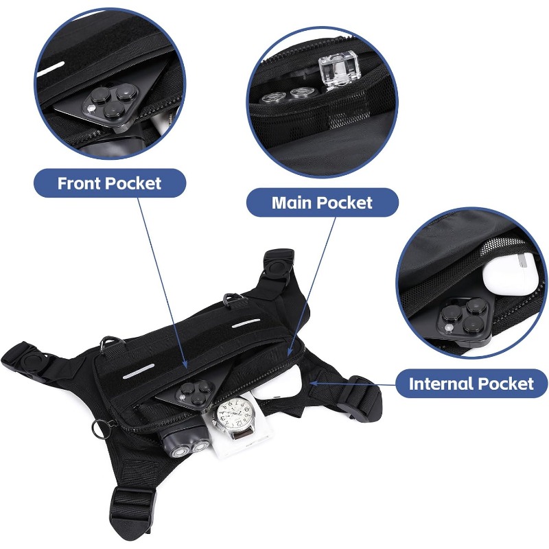 Vest Bag Multifunctional Tacti - Commuting By Bike 评论和价格