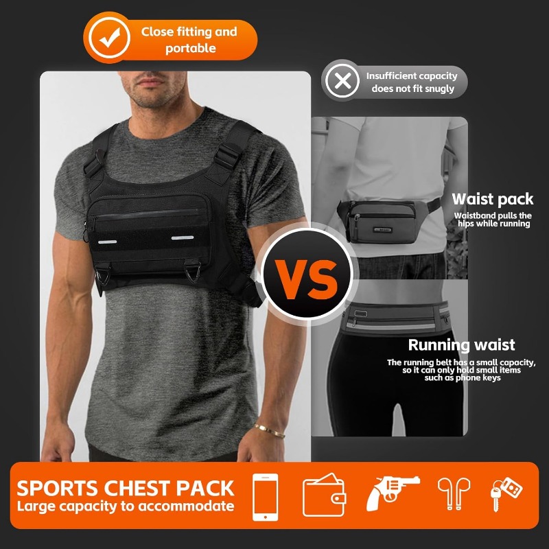 Vest Bag Multifunctional Tacti - Commuting By Bike 评论和价格