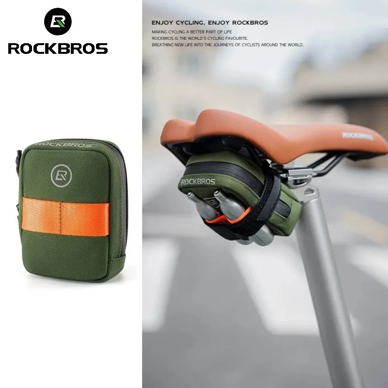 ROCKBROS Bike Saddle Bag 0.35L - Cycling Commute Essentials 评论和价格