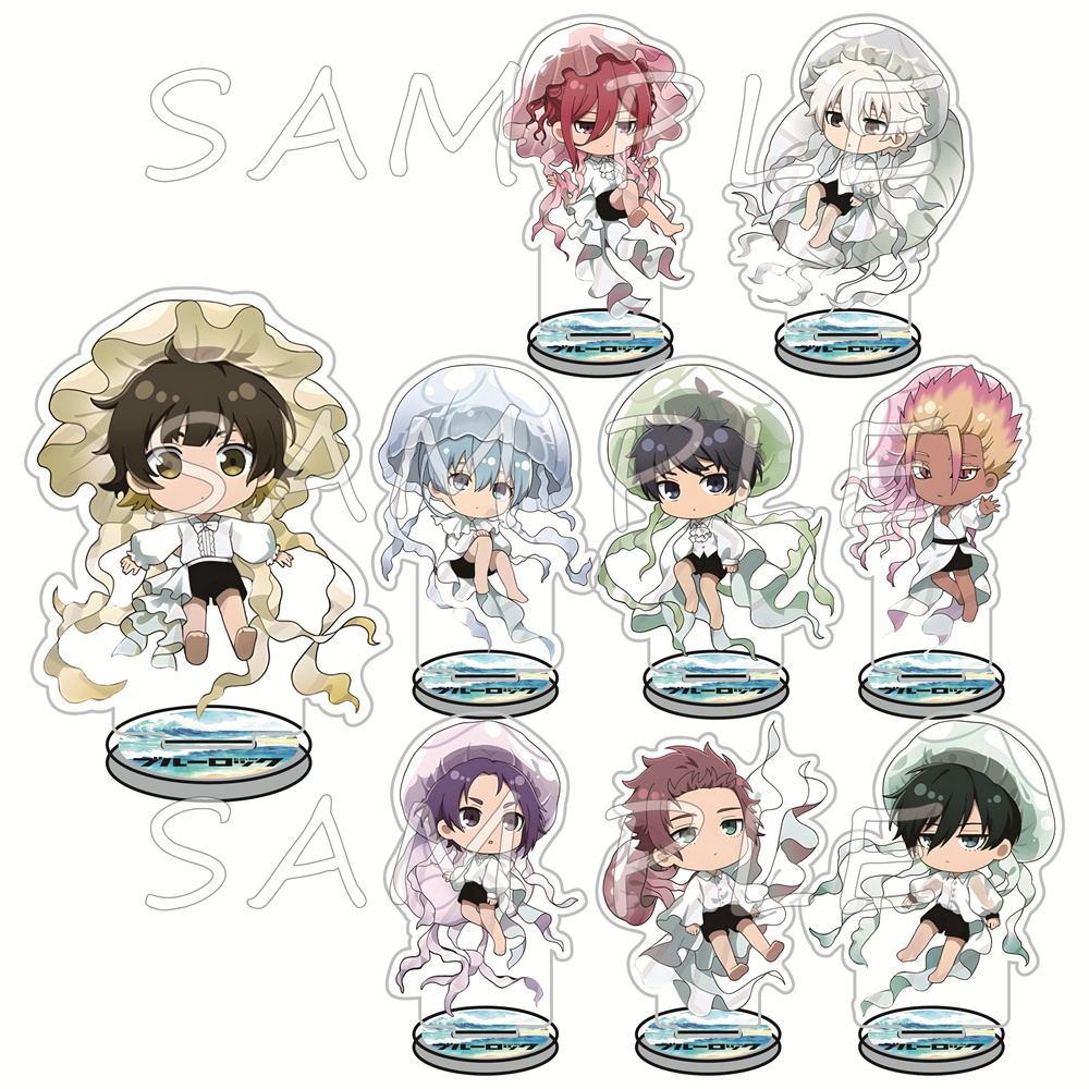 BLUE LOCK 10cm Acrylic Stand F - Chain Lock Combination 评论和价格