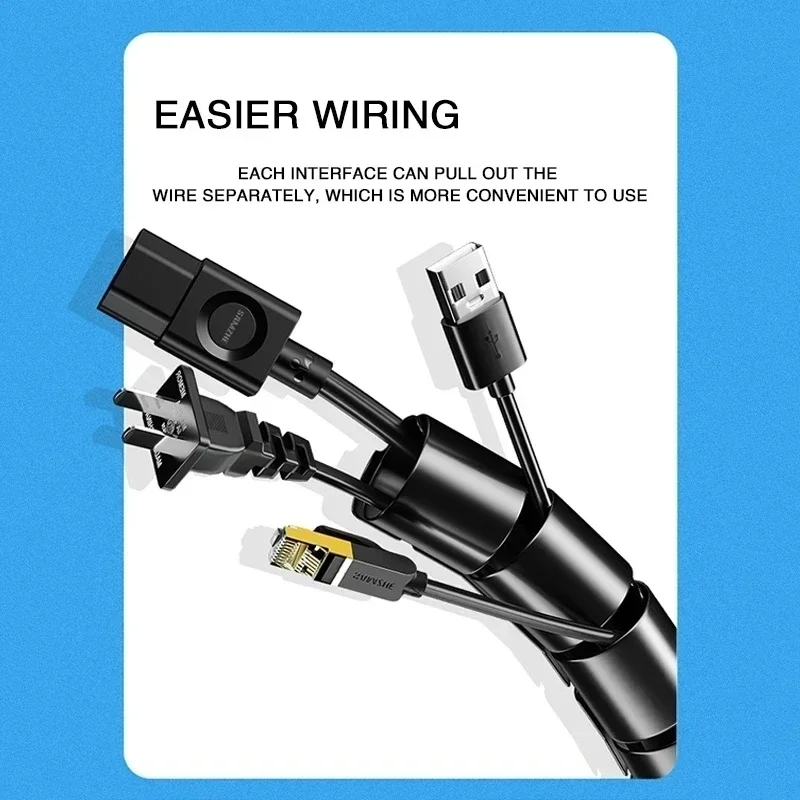 2M/1M 16mm/10mm Cable Organize - Cable Lock Flexible 评论和价格